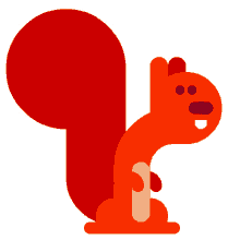 the loveable zoo squirrel red happy laugh