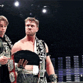 Will Ospreay Damian Black GIF - Will Ospreay Ospreay Will GIFs