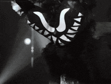 a black and white photo of a monster with the words vonxodd tumblr written on the bottom