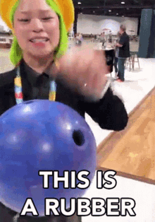 This Is A Rubber This Is Made Of Rubber GIF - This Is A Rubber This Is Made Of Rubber Knock On Ball GIFs