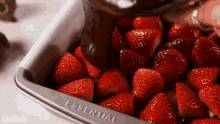 Chocolate Strawberry GIF - Chocolate Strawberry Drizzle GIFs