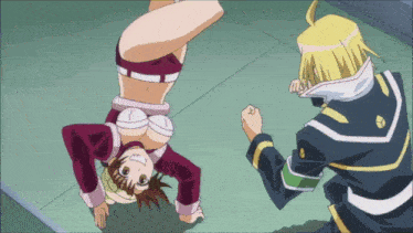 Acrobatics in anime on Tumblr