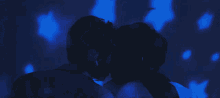 Blue Kiss GIF - Blue Kiss Stars GIFs