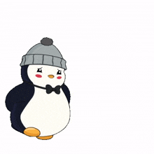 thinking penguin