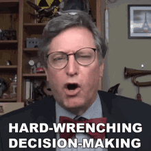 Hard Wrenching Decision Making Lance Geiger GIF