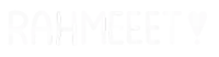 a white logo with the words `` right meet ! '' on a white background