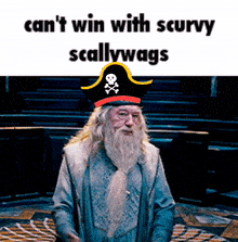 Dumbledore Pirate Scallywags GIF