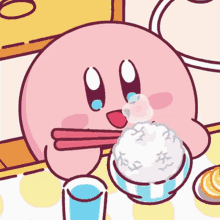 Kirby Rice GIF - Kirby Rice Chopsticks GIFs
