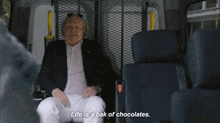 Life Is A Box Of Chocolates Willy Persyn GIF - Life Is A Box Of Chocolates Willy Persyn Nonkels GIFs