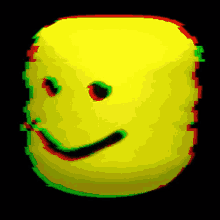 emoji lego head smile glitch yello