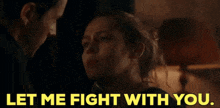 Diana Bishop Let Me Fight With You GIF - Diana Bishop Let Me Fight With You Fight With You GIFs