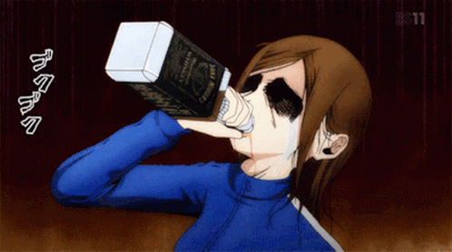Drink Anime GIF - Drink Anime Aesthetic - Discover & Share GIFs