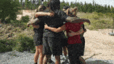 Group Hug Tori Deal GIF