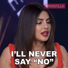Ill Never Say No Priyanka Chopra Jonas GIF - Ill Never Say No Priyanka Chopra Jonas Pinkvilla GIFs