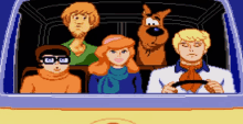 Scooby Doo Pixel Art GIF