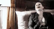 Jared Leto Joker GIF - Jared Leto Joker Laugh GIFs