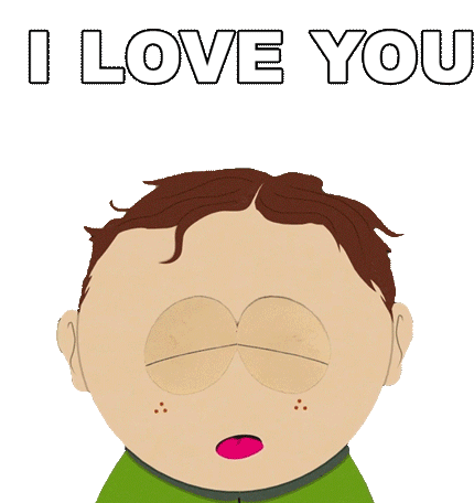 I Love You Scott Malkinson Sticker - I Love You Scott Malkinson South Park Stickers