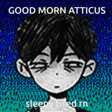 Good Morning Atticus GIF - Good Morning Atticus Omori GIFs