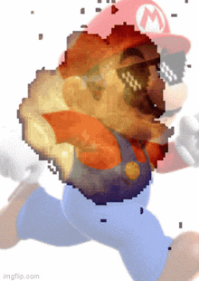 Mario Explosion GIF - Mario Explosion Moarf23 GIFs