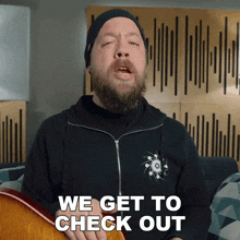 We Get To Check Out Fluff GIF - We Get To Check Out Fluff Riffs Beards And Gear GIFs