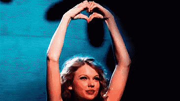 Taylor Swift Heart Hands GIFs
