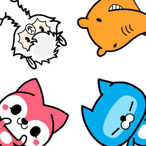 Ookun Animax Sticker - Ookun Animax Cute Stickers