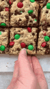 Cookie Bars M And Ms Cookie Bars GIF