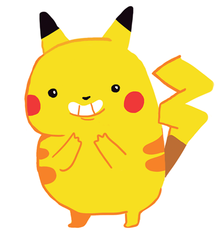 Pokemon Pikachu Sticker