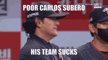 Poor Carlos Subero His Team Sucks Hanwha Eagles GIF