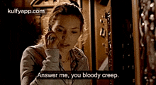 Answer Me, You Bloody Creep..Gif GIF - Answer Me You Bloody Creep. Lewis GIFs