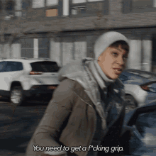 You Need To Get A Fucking Grip Lucca Quinn GIF - You Need To Get A Fucking Grip Lucca Quinn The Good Fight GIFs