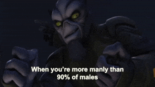 More Manly Than 90 Percent Of Males Zeb GIF - More Manly Than 90 Percent Of Males Zeb Zeb Orrelios GIFs