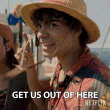 Get Us Out Of Here Monkey D Luffy GIF - Get Us Out Of Here Monkey D Luffy Iñaki Godoy GIFs