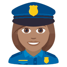 policewoman joypixels female police female cop cop