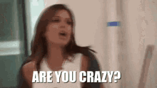 Mad GIF - Are You Crazy Crazy Insane GIFs