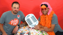 Stickergiant Stickers On The M Ic GIF - Stickergiant Stickers On The M Ic Podcast GIFs