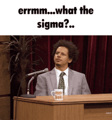 Eric Andre What The Sigma GIF