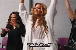 Release GIF - Beyonce Shake It Out Loosen Up GIFs