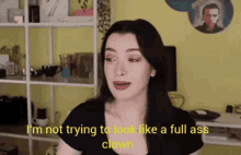 Ashley Ippolito Reacts By Ash GIF - Ashley Ippolito Reacts By Ash Not Trying To Look Like A Full Ass Clown GIFs