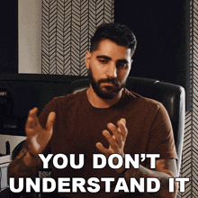 You Don'T Understand It Rudy Ayoub GIF - You Don'T Understand It Rudy Ayoub You'Re Not Grasping It GIFs