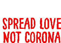Spread Love Sticker - Spread Love Corona Stickers