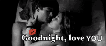 Goodnight Love GIF - Goodnight Love Kissing In Bed GIFs