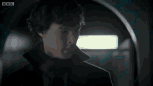 A Snippet Of When Sherlock Sees Mrs Hudson Is Gone  GIF - Sherlock Holmes Zoom In Close Up GIFs