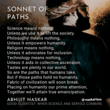 diversity abhijit naskar naskar sonnet acceptance