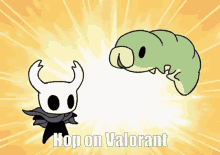 Hollow Knight Valorant GIF - Hollow Knight Valorant Hop On Valorant GIFs