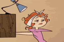 Jane Jetson My Morning Mask GIF - Jane Jetson My Morning Mask Ill Be Right There George GIFs