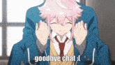 Goodbye Chat Enstars GIF - Goodbye Chat Enstars Tori Himemiya GIFs
