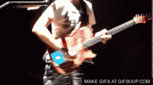 Matt Bellamy Guitar GIF - Matt Bellamy Guitar Plug In Baby GIFs