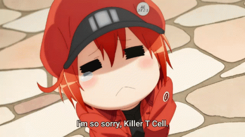 Anime Red Blood Cell GIF - Anime Red Blood Cell Cells At Work - Discover &  Share GIFs
