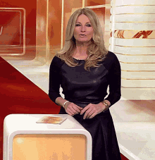 Frauke Ludowig Blonde GIF - Frauke Ludowig Blonde Leather GIFs